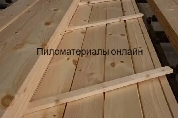Доска сухая строганая 20×100×6000
